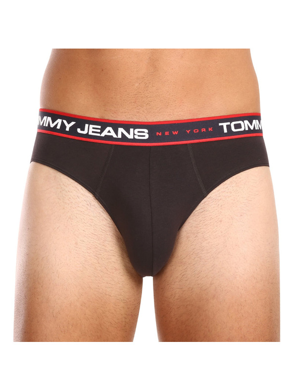 Tommy Hilfiger Sada tří - pánské slipy Tommy Hilfiger černé
