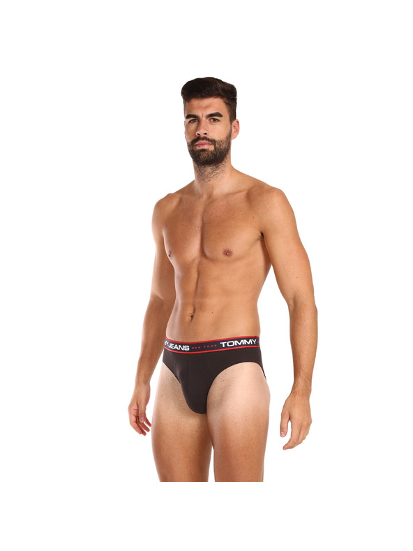 Tommy Hilfiger Sada tří - pánské slipy Tommy Hilfiger černé