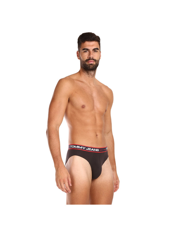 Tommy Hilfiger Sada tří - pánské slipy Tommy Hilfiger černé