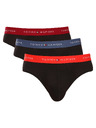 Tommy Hilfiger Sada tří - pánské slipy Tommy Hilfiger černé