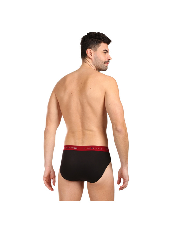 Tommy Hilfiger Sada tří - pánské slipy Tommy Hilfiger černé