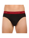 Tommy Hilfiger Sada tří - pánské slipy Tommy Hilfiger černé