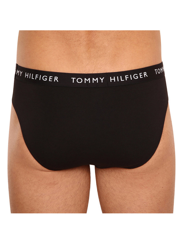 Tommy Hilfiger Sada tří - pánské slipy Tommy Hilfiger černé