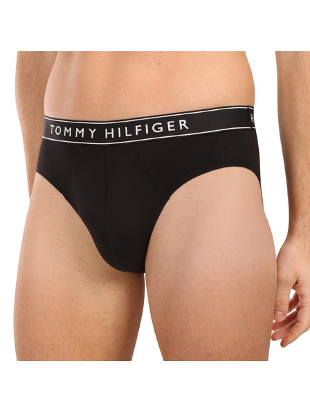 Tommy Hilfiger Sada tří - pánské slipy Tommy Hilfiger černé