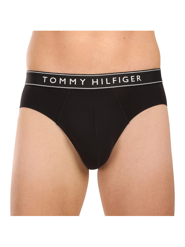 Tommy Hilfiger Sada tří - pánské slipy Tommy Hilfiger černé