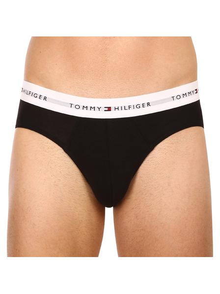 Tommy Hilfiger Sada pěti - pánské slipy Tommy Hilfiger černé