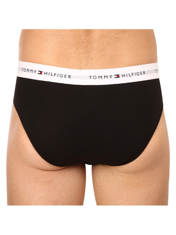 Tommy Hilfiger Sada pěti - pánské slipy Tommy Hilfiger černé