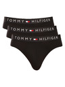 Tommy Hilfiger Sada tří - pánské slipy Tommy Hilfiger černé