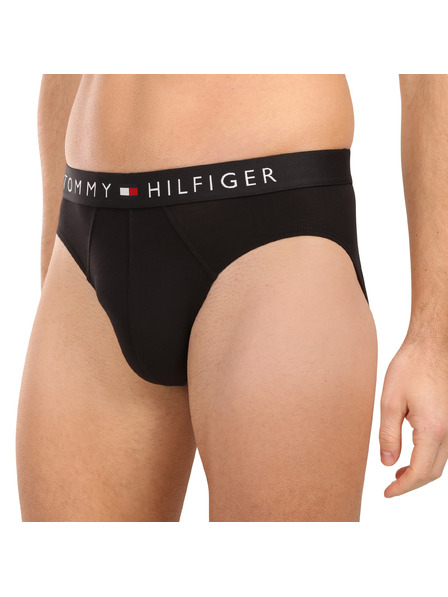 Tommy Hilfiger Sada tří - pánské slipy Tommy Hilfiger černé