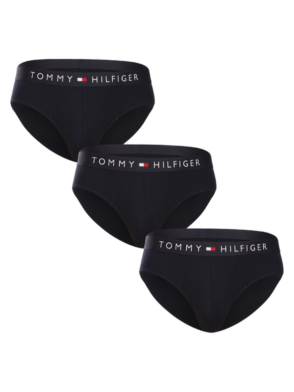 Tommy Hilfiger Sada tří - pánské slipy Tommy Hilfiger modré