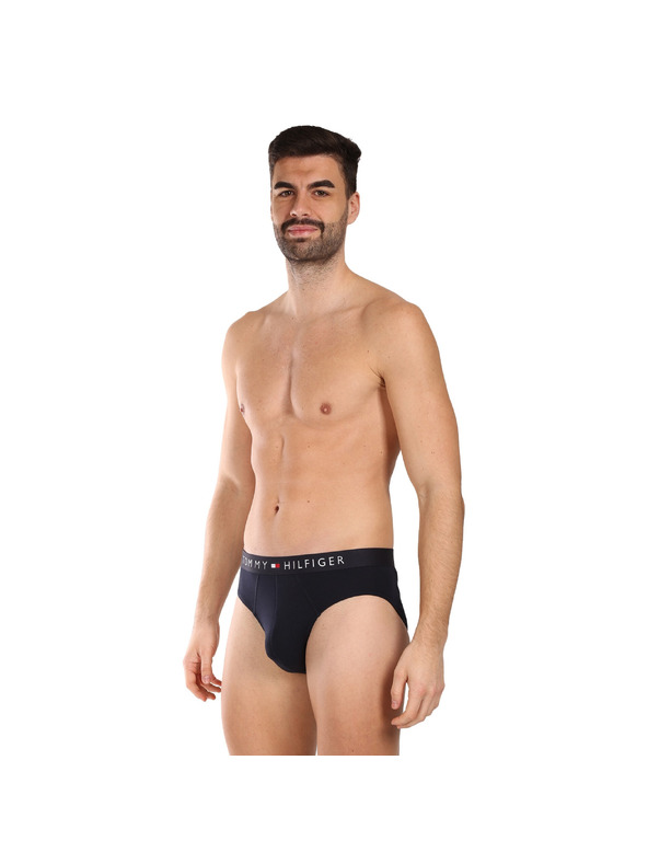 Tommy Hilfiger Sada tří - pánské slipy Tommy Hilfiger modré
