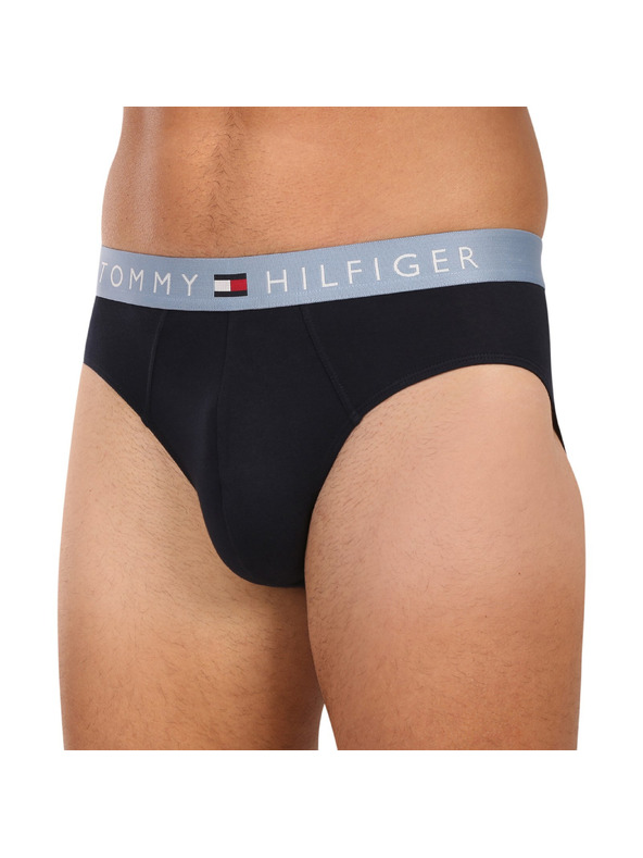 Tommy Hilfiger Sada tří - pánské slipy Tommy Hilfiger tmavě modré