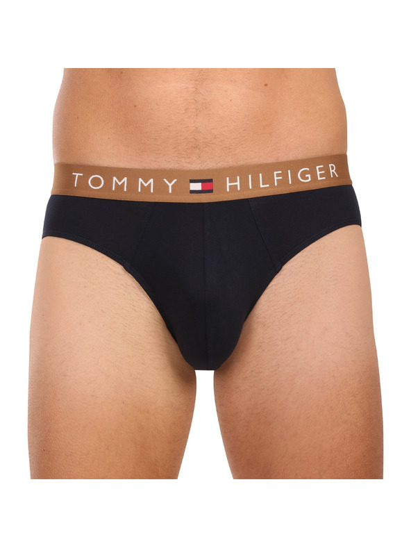 Tommy Hilfiger Sada tří - pánské slipy Tommy Hilfiger tmavě modré