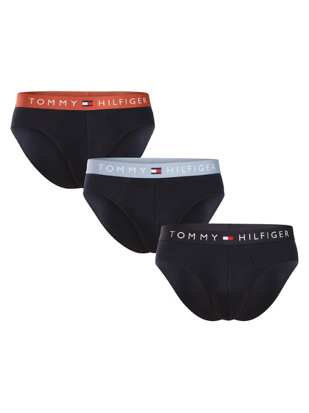Tommy Hilfiger Sada tří - pánské slipy Tommy Hilfiger černé