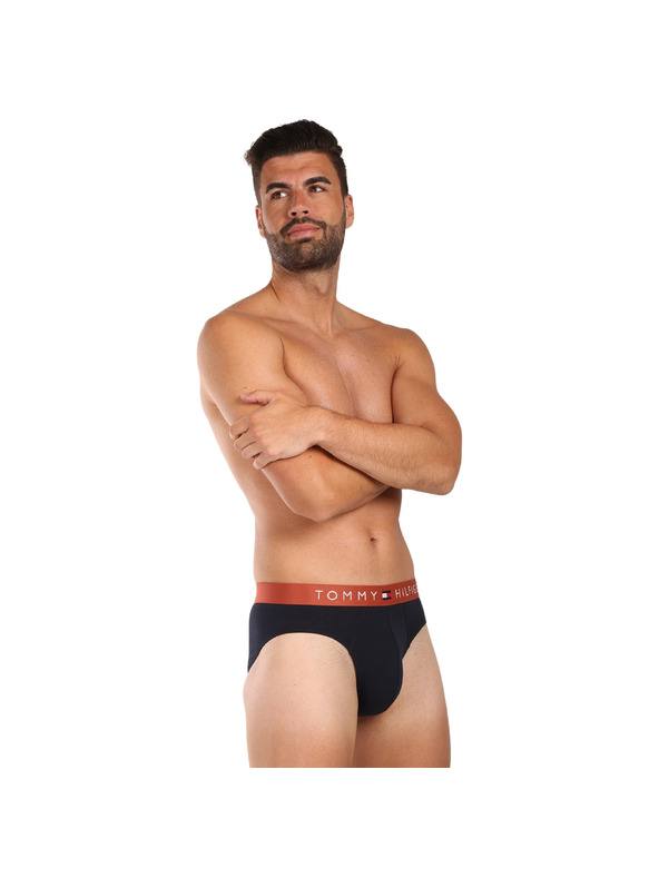 Tommy Hilfiger Sada tří - pánské slipy Tommy Hilfiger černé