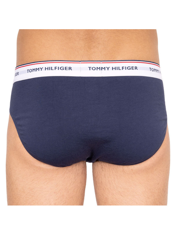 Tommy Hilfiger Sada tří - pánské slipy Tommy Hilfiger tmavě modré