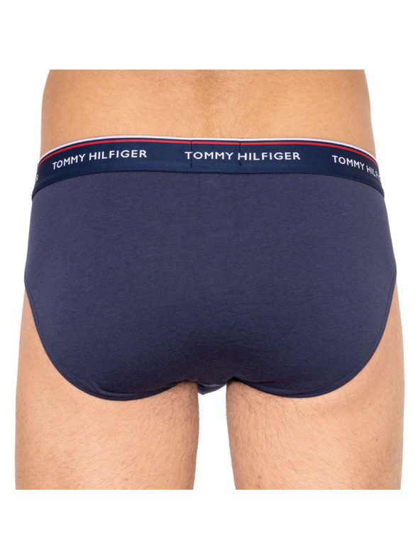 Tommy Hilfiger Sada tří - pánské slipy Tommy Hilfiger tmavě modré