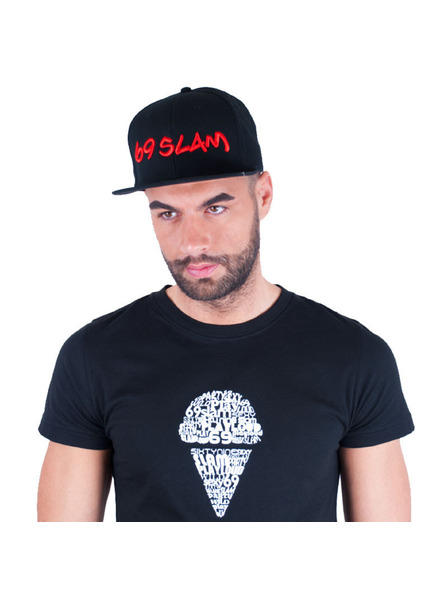 69slam Kšiltovka 69SLAM logo - JP černá