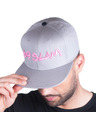 69slam Kšiltovka 69SLAM logo - JP šedá