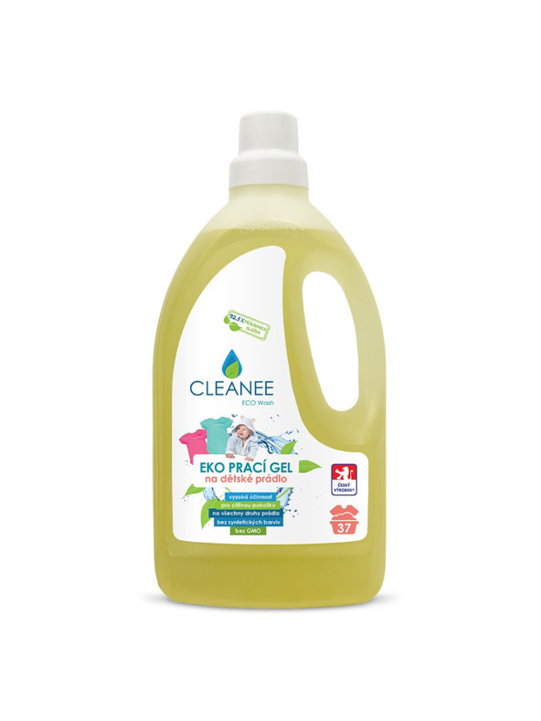 CLEANEE Prací gel CLEANEE EKO na dětské prádlo 1,5L
