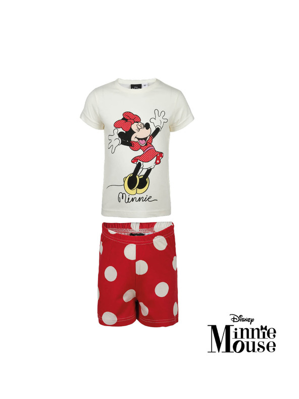 Trenýrkárna Dívčí pyžamo Minnie vícebarevné (39032/red)
