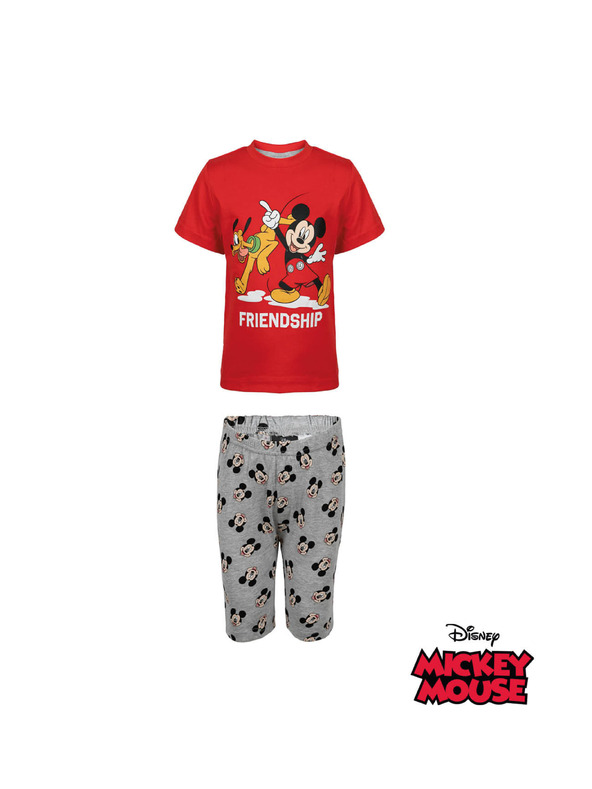 Trenýrkárna Dětské pyžamo Mickey vícebarevné (39029/red)