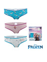 Trenýrkárna Sada tří - dívčí kalhotky Frozen vícebarevné