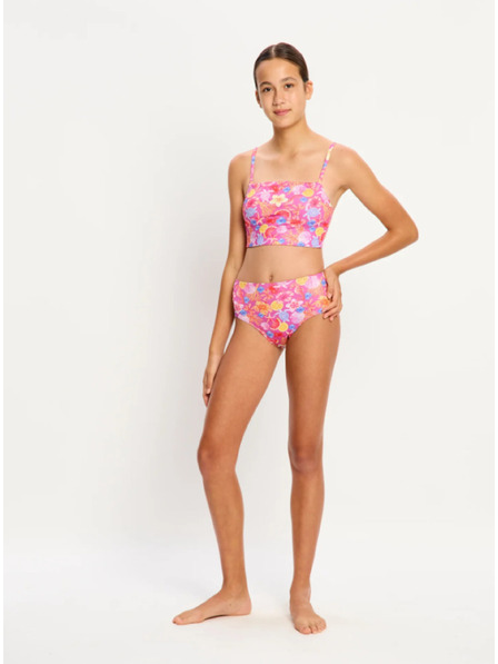 Modibodi Dívčí plavky Modibodi Marine Dream Teen Swimwear Tankini Top Tropicana Crush horní díl