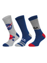 Trenýrkárna Sada tří - dětské ponožky NASA vícebarevné (39269/blue)