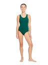 Modibodi Dívčí menstruační plavky Modibodi Performance Racerback One Piece Super Forest Green jednodílné