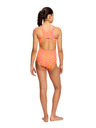 Modibodi Dívčí menstruační plavky Modibodi Racerback One Piece Light Wavy Pink jednodílné