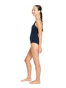 Modibodi Dívčí menstruační plavky Modibodi Performance Racerback One Piece Super Navy Blue jednodílné