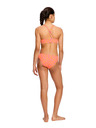 Modibodi Dívčí plavky Modibodi crop top Summer Wavy Pink horní díl