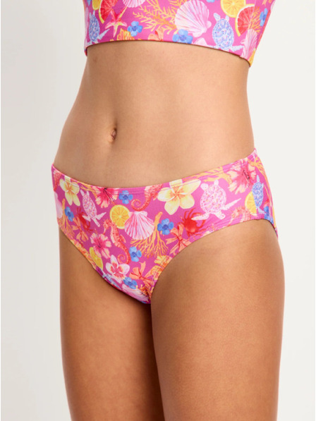 Modibodi Dívčí menstruační plavky Modibodi Dream Teen Swimwear Bikini Brief Light Tropicana Crush spodní díl
