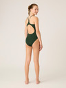 Modibodi Dívčí menstruační plavky Modibodi Teen One Piece Forest Green