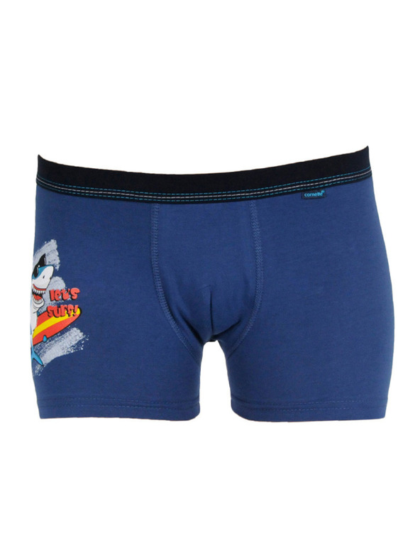 Cornette Dětské boxerky Cornette Kids modré (701/105)