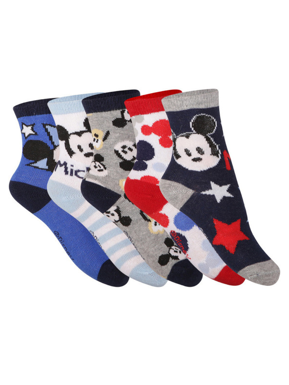 Cerdá Sada pěti - dětské ponožky Cerdá Mickey vícebarevné
