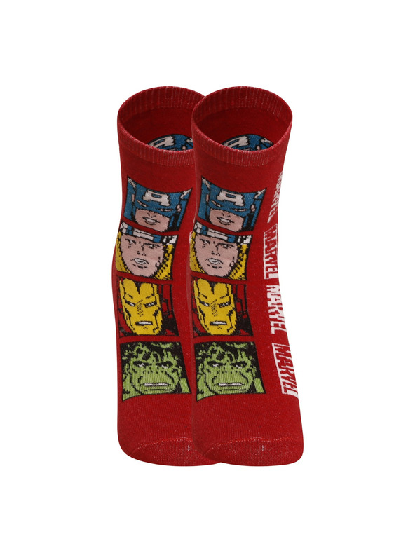 E plus M Sada dvou - dětské ponožky E plus M Marvel vícebarevné