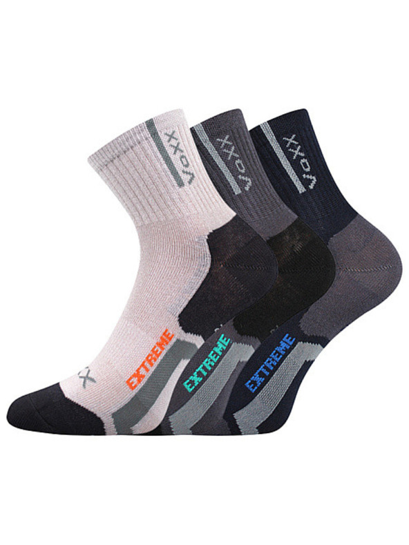VoXX Sada tří - dětské ponožky VoXX vícebarevné