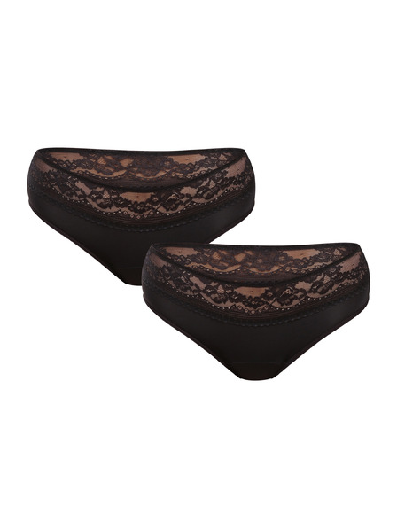 DORINA Sada dvou - Menstruační kalhotky Dorina Eco Moon Lace Hipster
