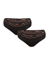 DORINA Sada dvou - Menstruační kalhotky Dorina Eco Moon Lace Hipster