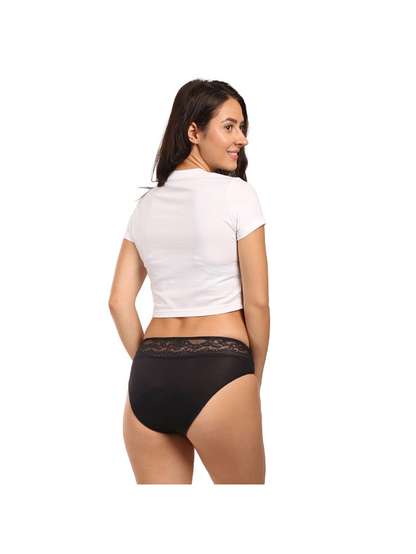 DORINA Sada dvou - Menstruační kalhotky Dorina Eco Moon Lace Hipster