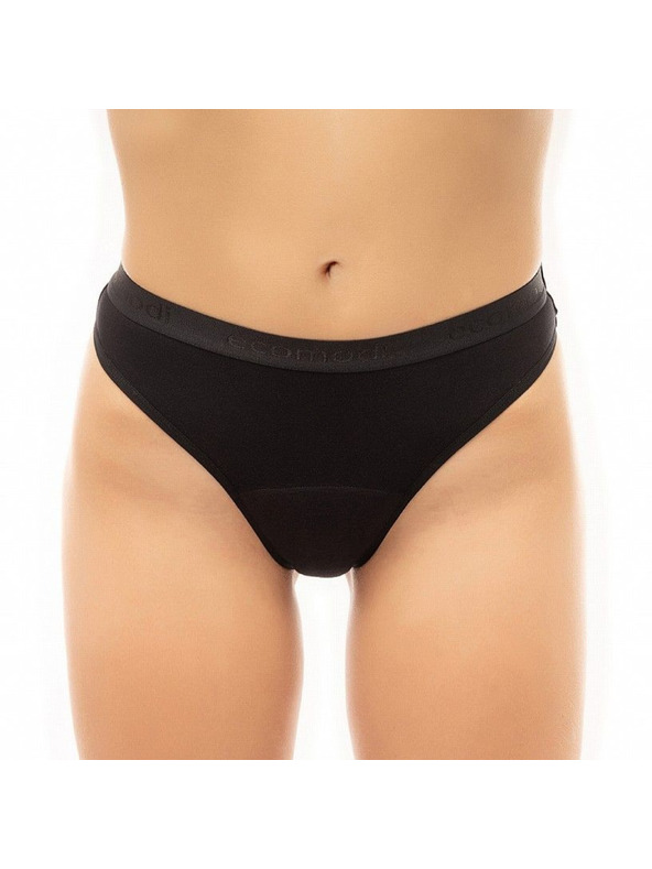 Ecomodi Menstruační tanga Ecomodi moderate bambusová černá