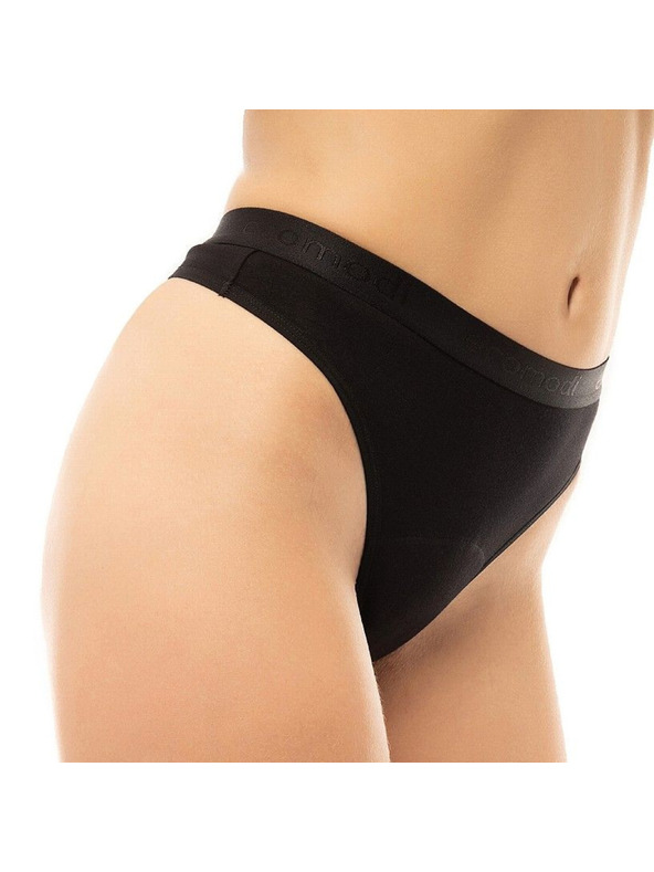 Ecomodi Menstruační tanga Ecomodi moderate bambusová černá