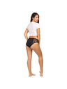Love Luna Menstruační kalhotky Love Luna černé LUXE Lace Midi BRIEF