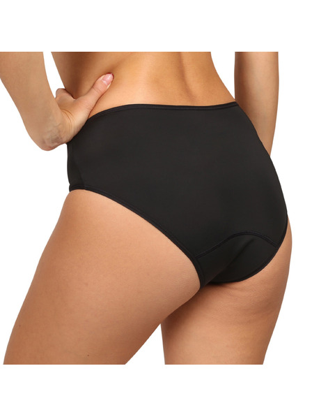 Love Luna Menstruační kalhotky Love Luna Midi Black Eco