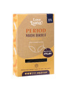 Love Luna Menstruační kalhotky Love Luna Midi Black Eco