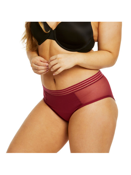 Love Luna Menstruační kalhotky Love Luna LUXE Midi Dark Cherry
