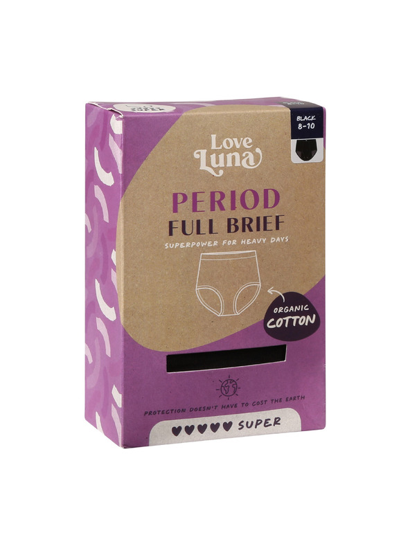 Love Luna Menstruační kalhotky Love Luna Full Super