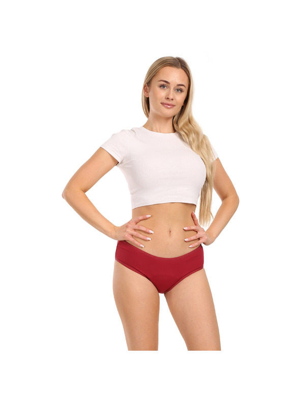Meracus Sada tří - Menstruačn kalhotky Meracus Timeless Burgundy Plus